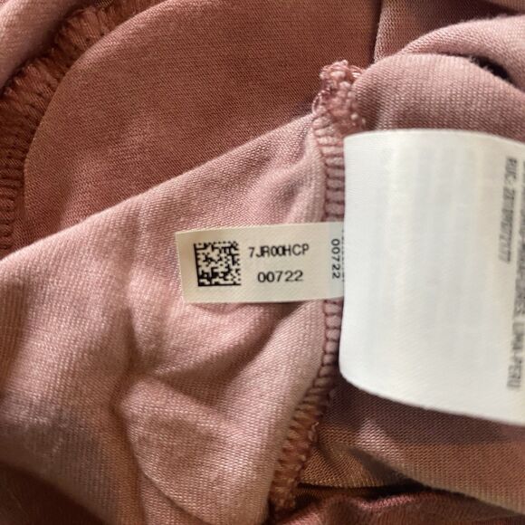 American Eagle Romper Womens Blush Pink Flutter Sleeve One Piece Stretch M Short - Picture 10 of 11